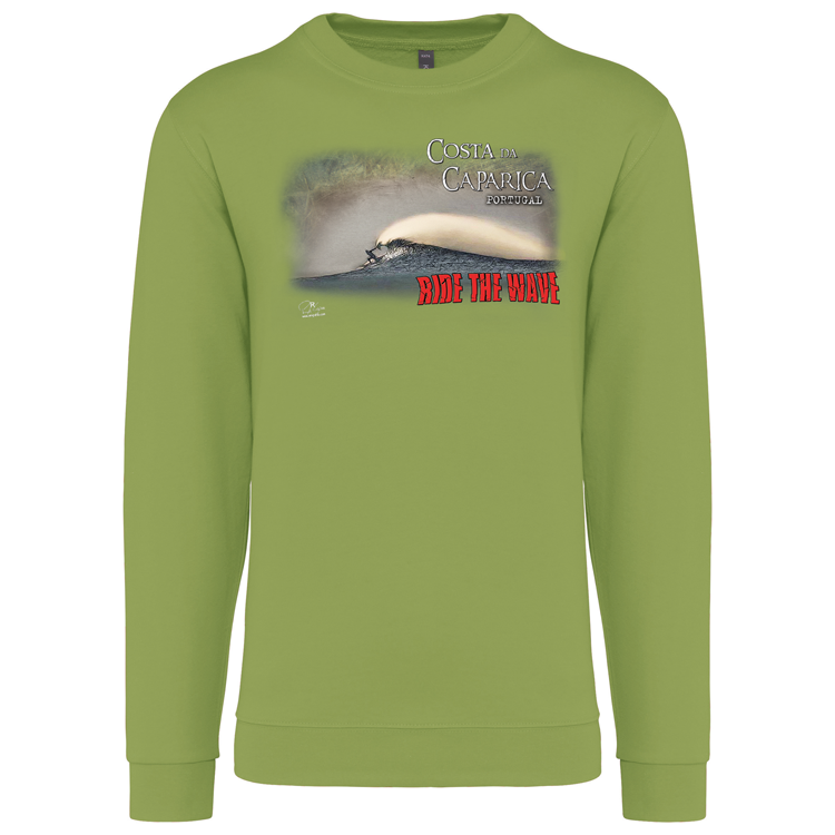 Sweatshirt Kariban sem Capuz Ride the Wave Costa da Caparica