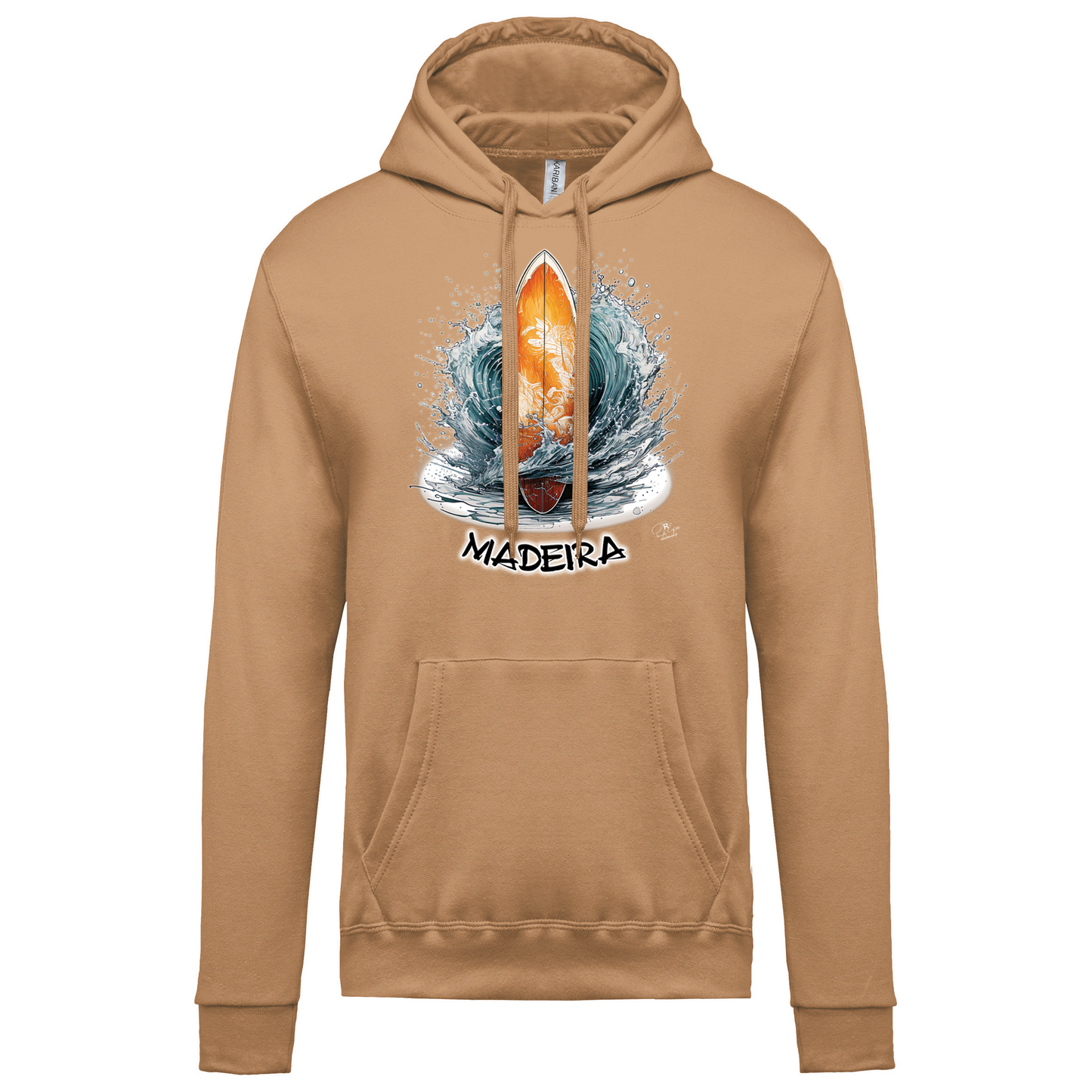 Sweatshirt Kariban com Capuz Prancha Madeira