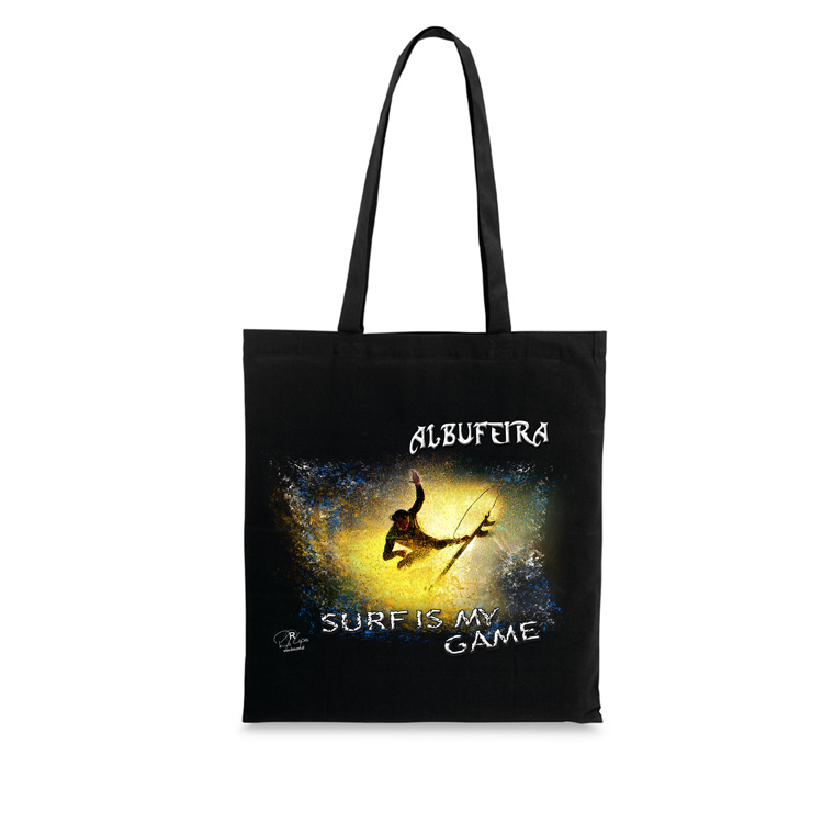 Saco Algodão 140g Surf is My Game Albufeira