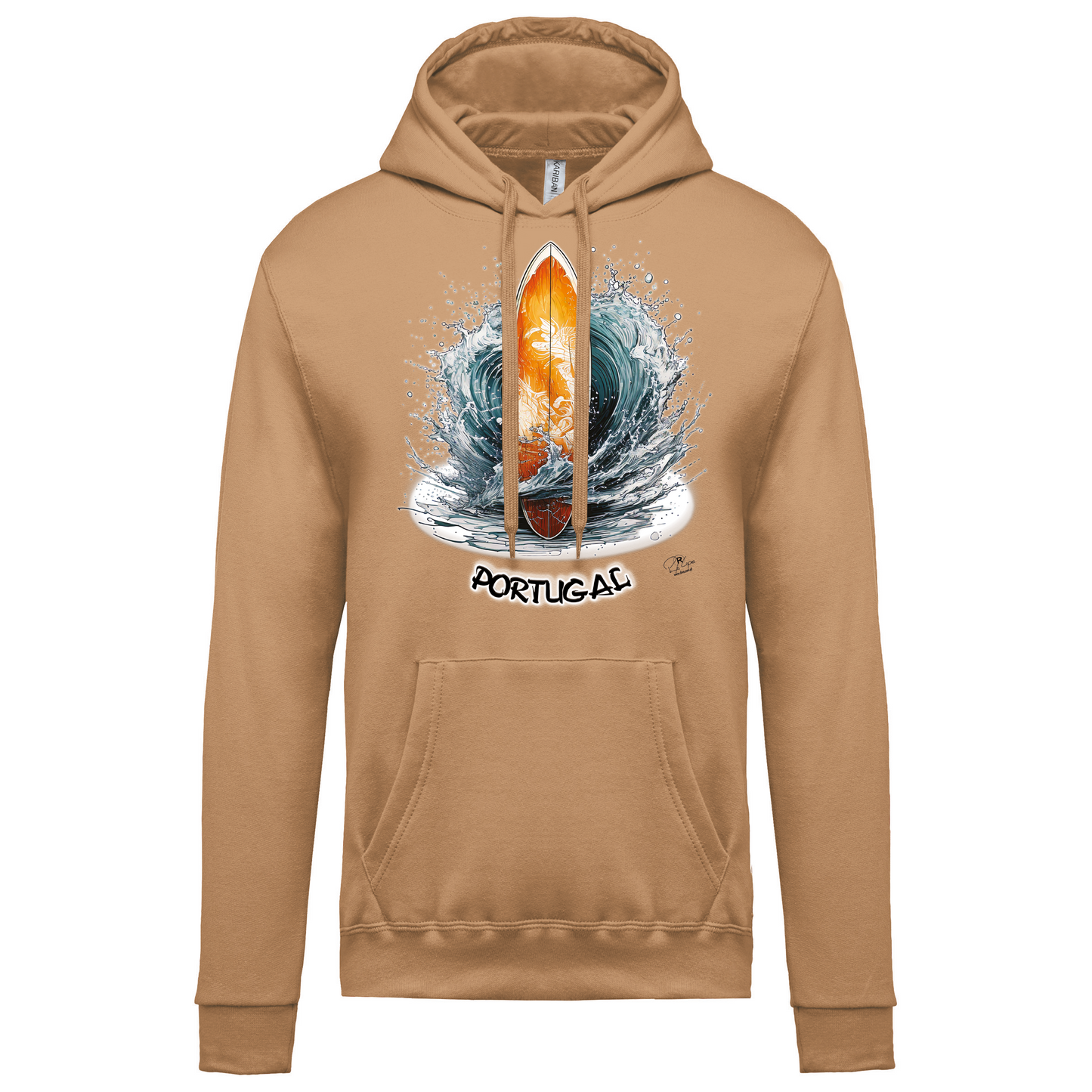 Sweatshirt Kariban com Capuz Prancha Portugal