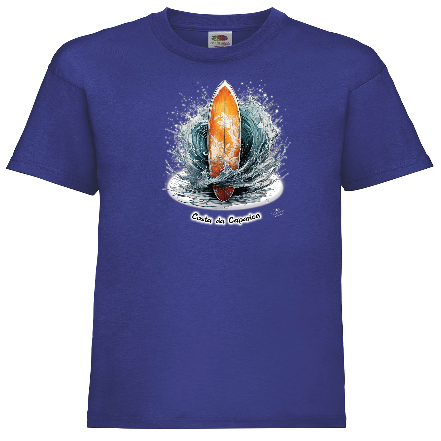 T-shirt Fruit of the Loom Kids Prancha Costa da Caparica