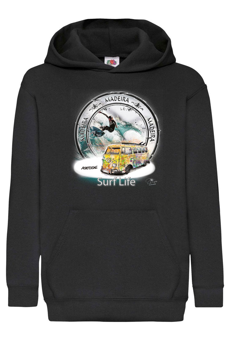 Sweatshirt Kids Surf Life Ilha da Madeira