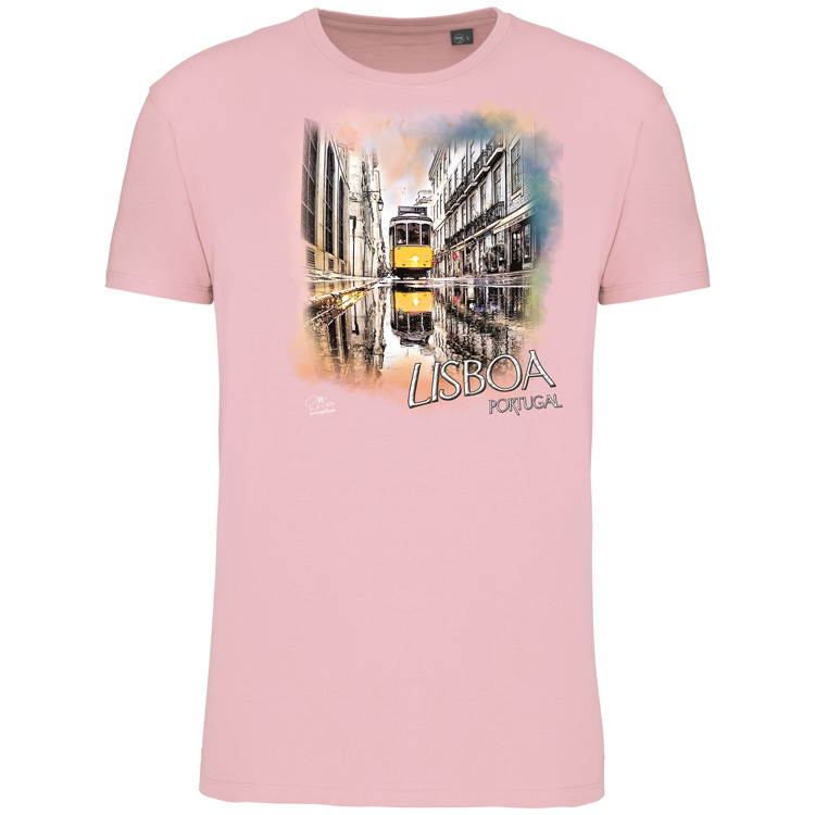 T-Shirt Algodão Biológico Espelho Lisboa