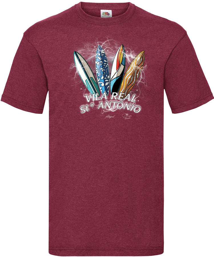 T-shirt Surfboards Vila Real Stº António