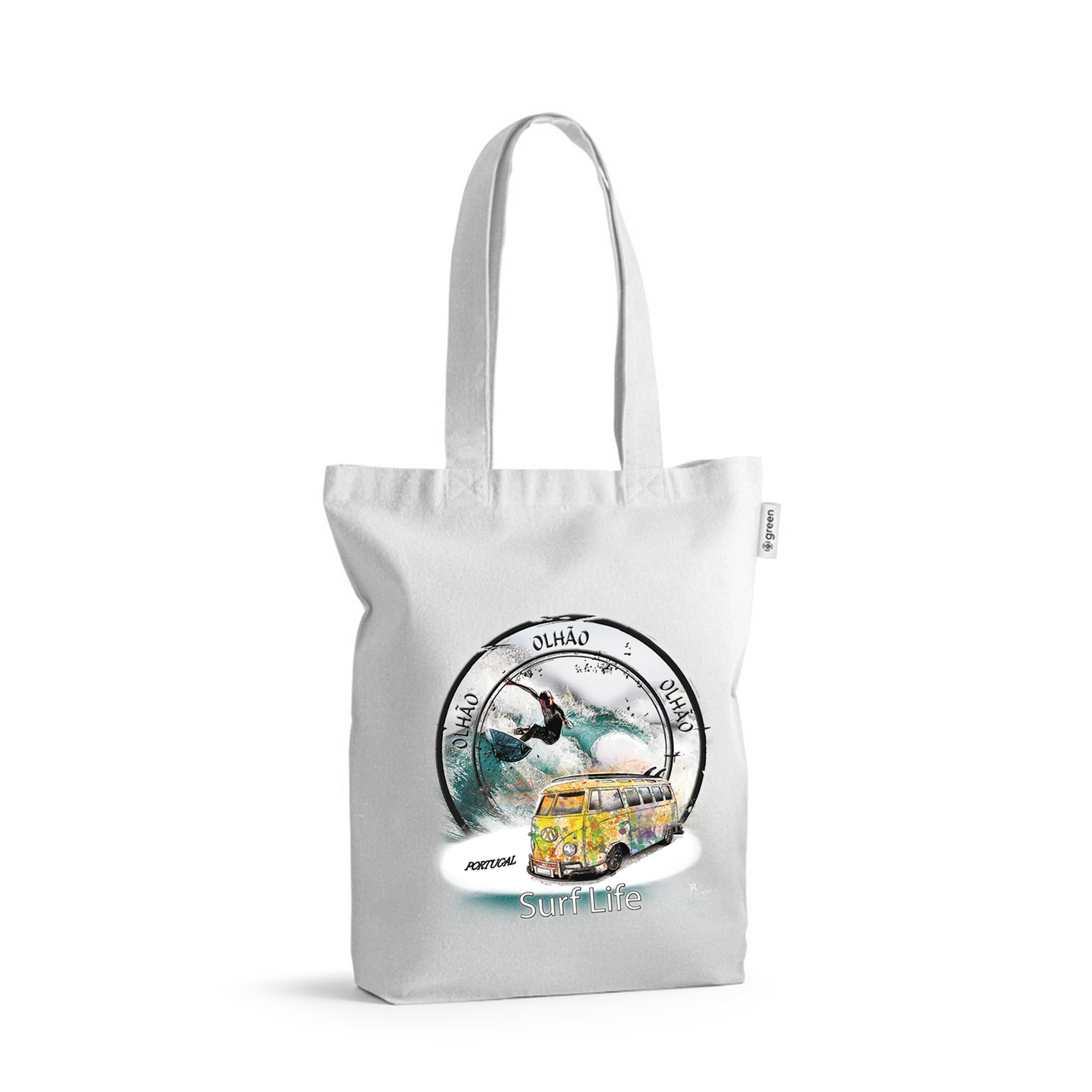 Sacos de Algodão Ecológico 220g Surf Life Olhão