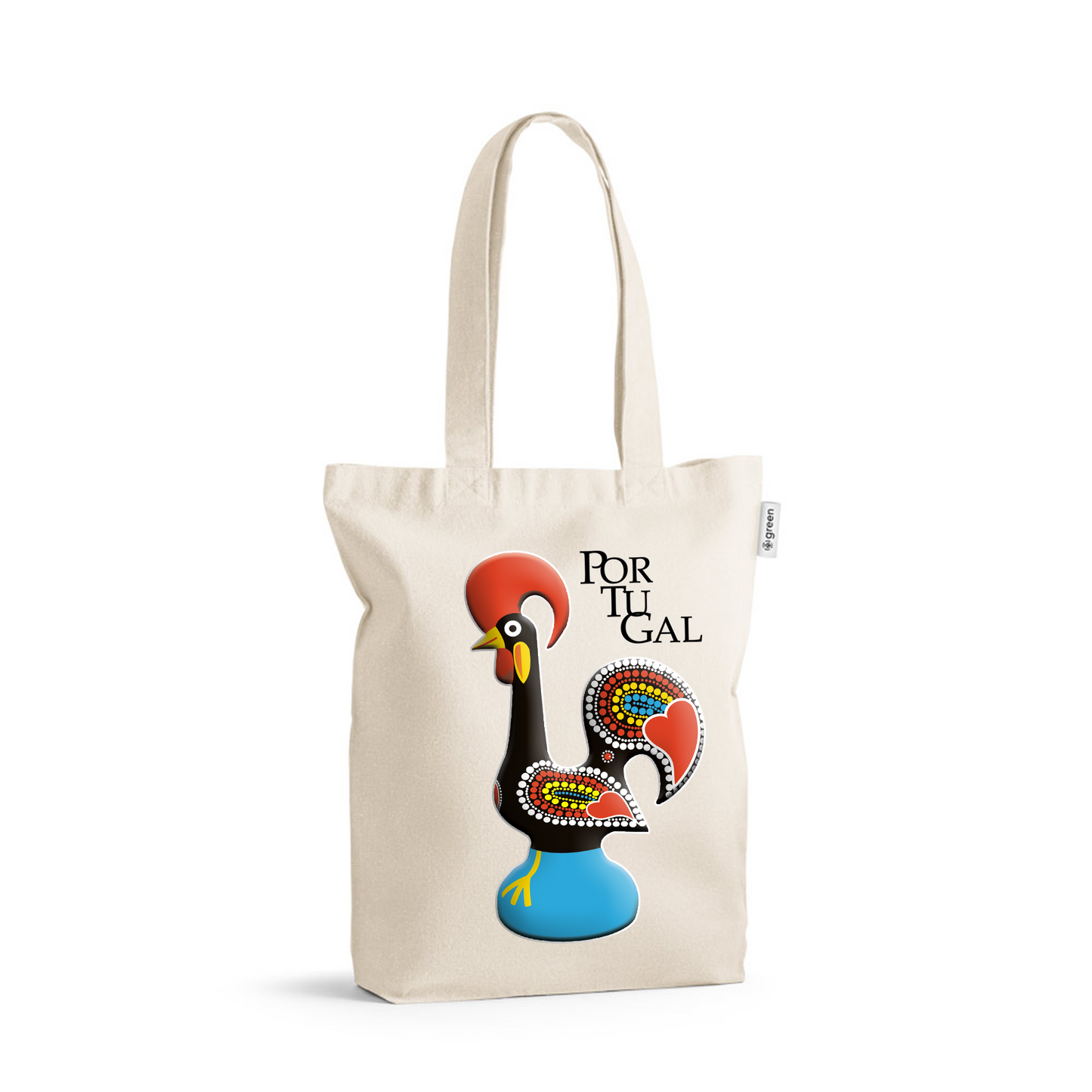 Saco de Algodão Crú 220g Galo de Barcelos