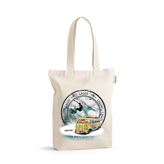 Saco de Algodão Crú 220g Surf Life Lagos