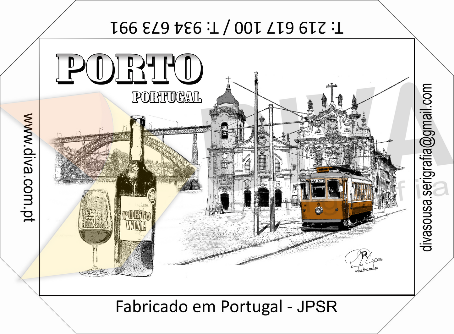Magnético Monumentos Porto