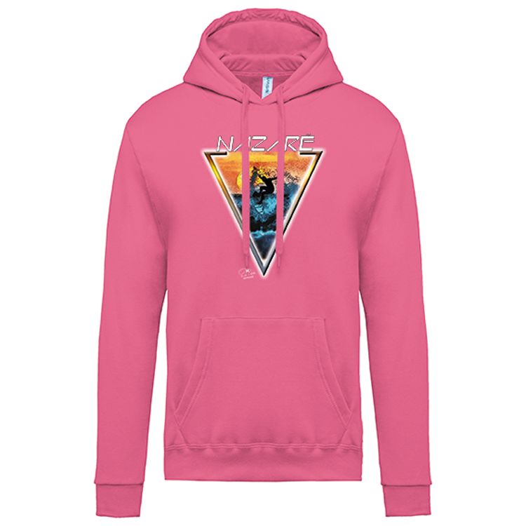Sweatshirt Kariban com Capuz Sunset Nazaré