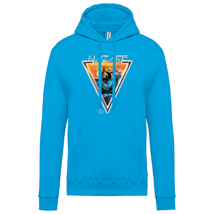 Sweatshirt Kariban com Capuz Sunset Nazaré