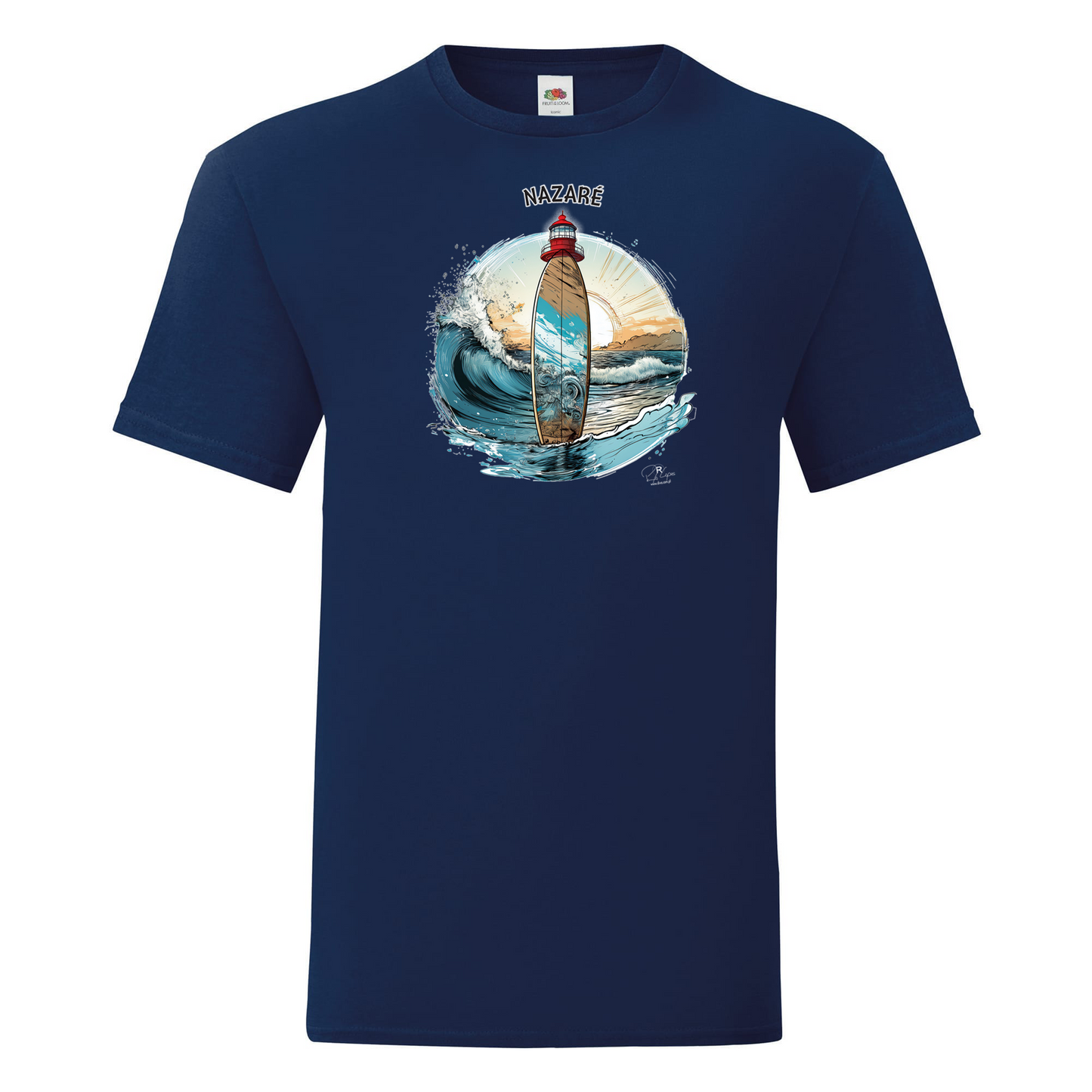 T-shirt Fruit of the Loom, Iconic, 150g, Sol Nazaré