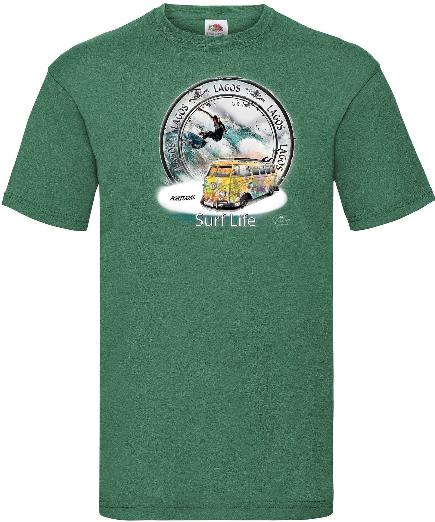 T-shirt Surf Life Lagos