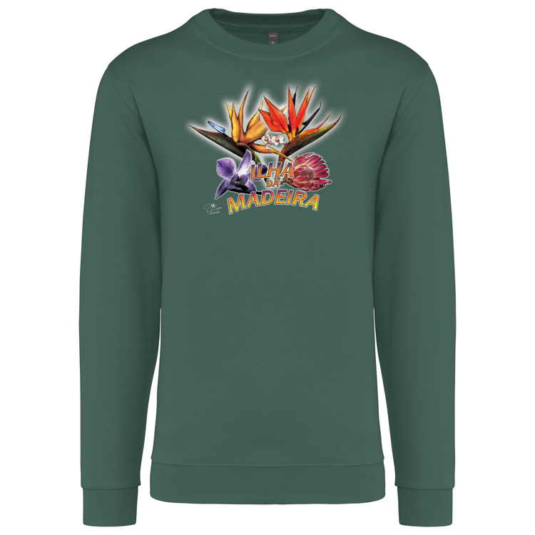 Sweatshirt Kariban sem Capuz Estrelícias