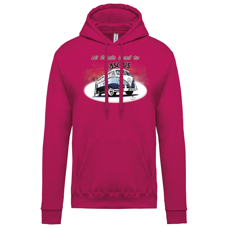 Sweatshirt Kariban com Capuz All Roads Lead to Cascais