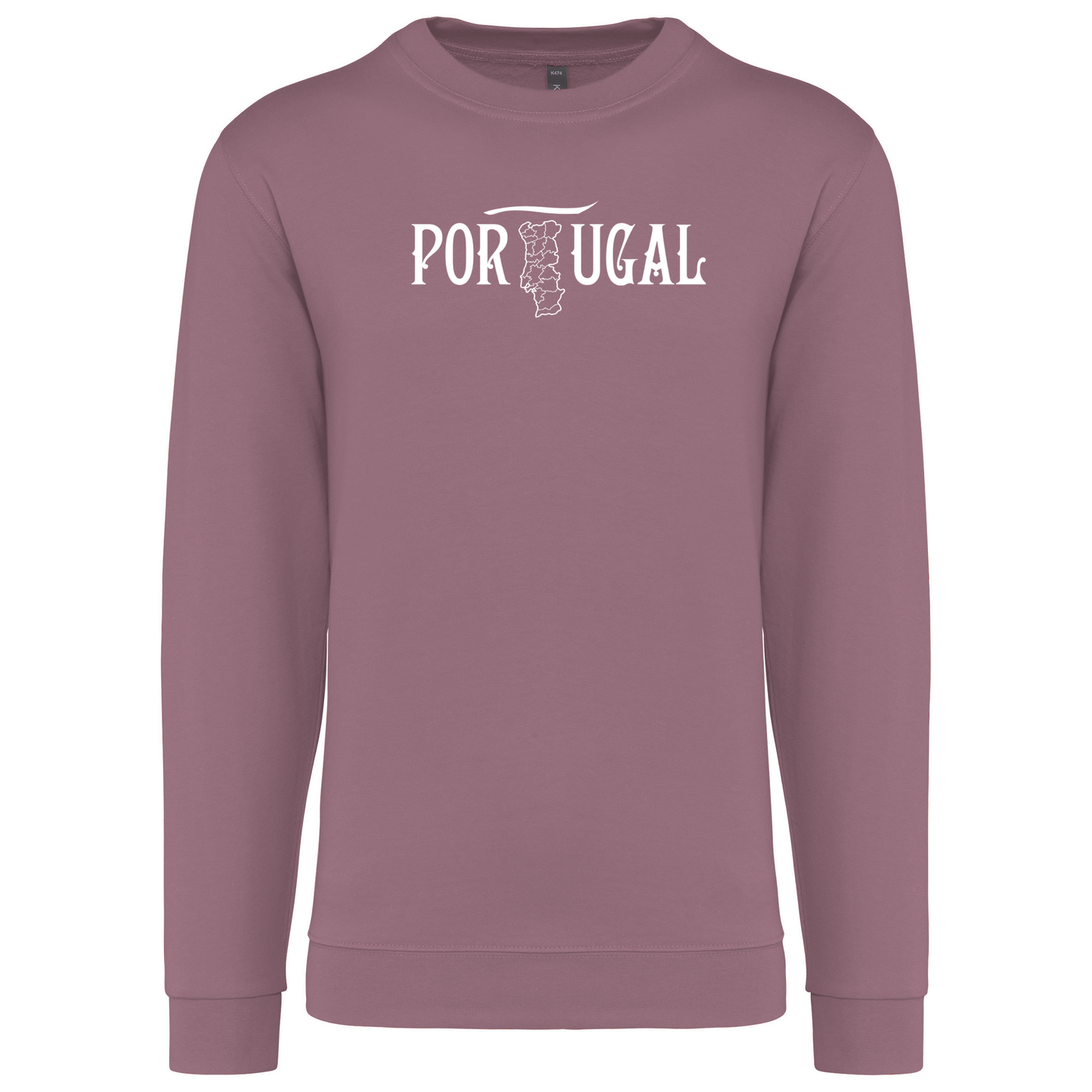 Sweatshirt Kariban sem Capuz Mapa de Portugal