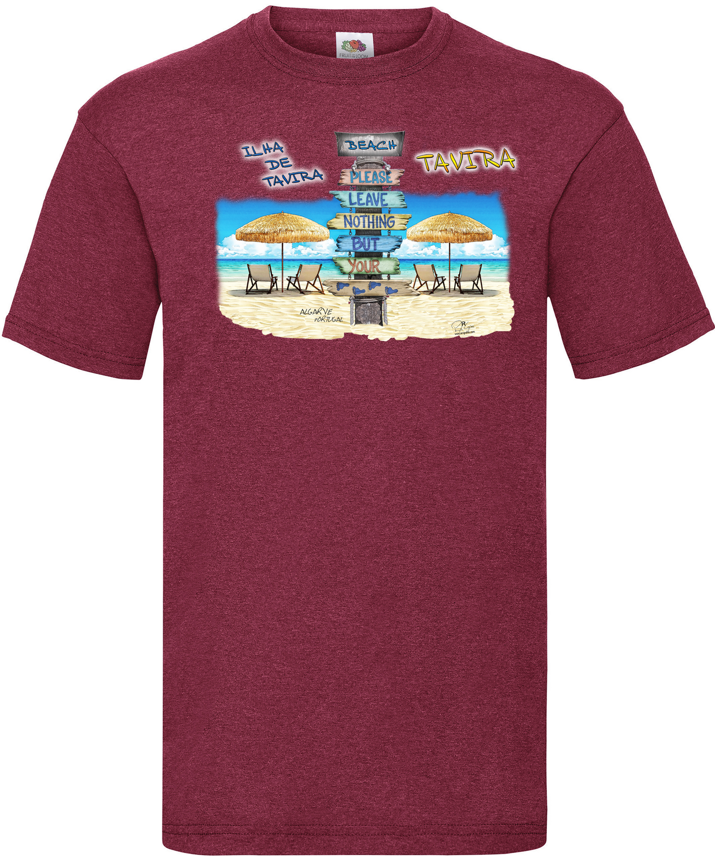 T-shirt Pégadas Tavira