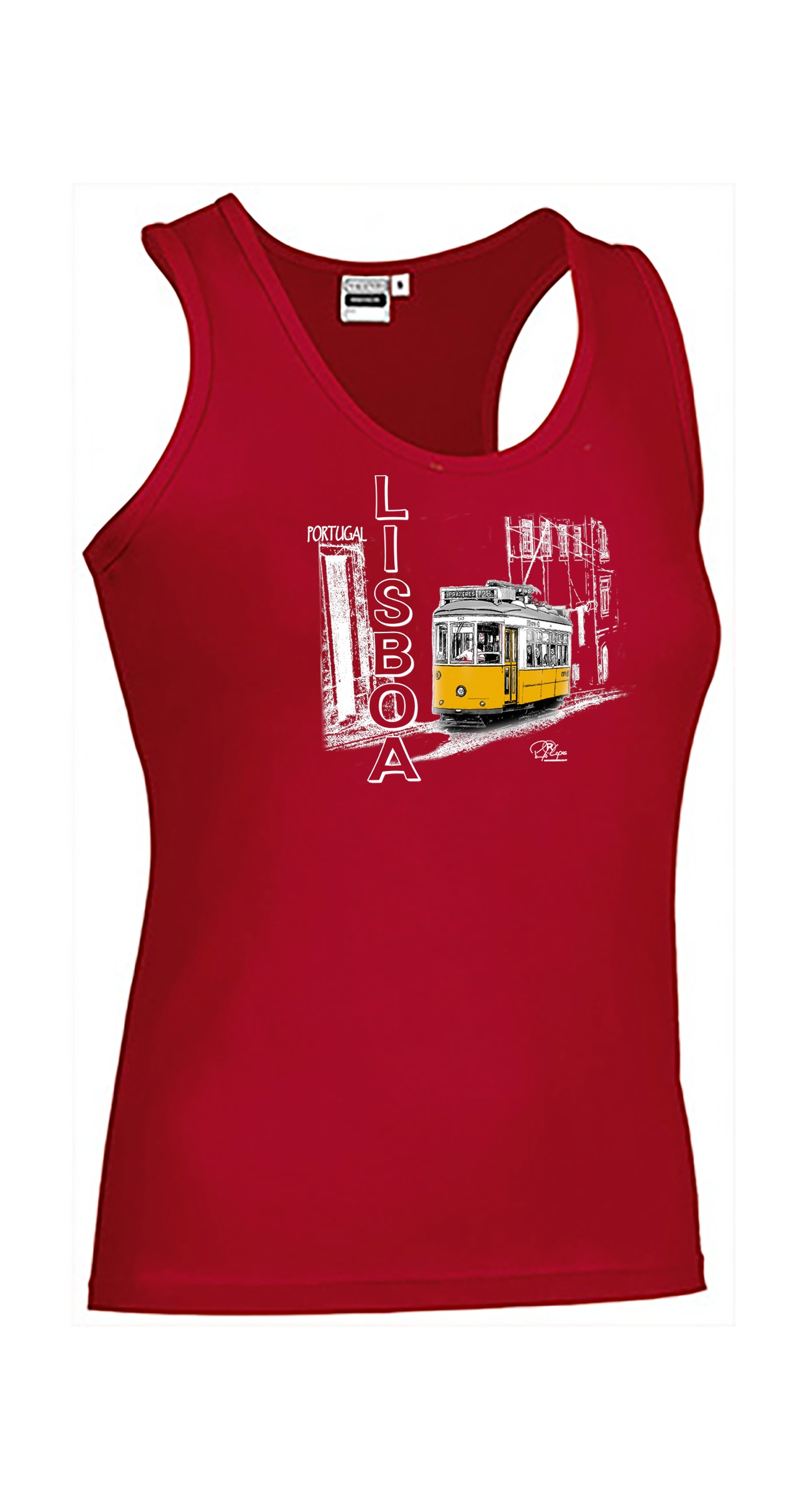 T-shirt Alças Senhora Eléctrico 4
