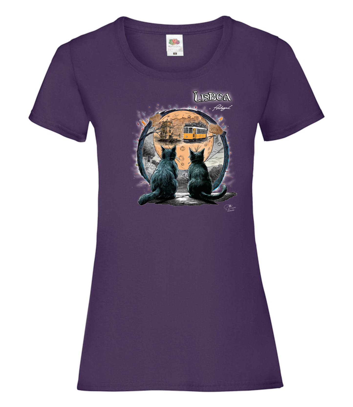T-shirt Senhora Luar Lisboa