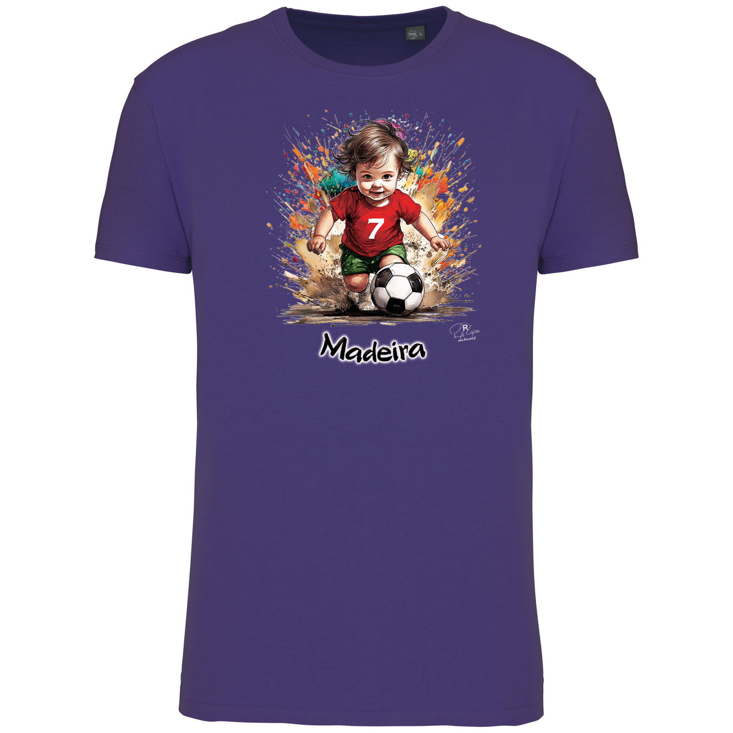 T-Shirt Algodão Biológico 7 Madeira