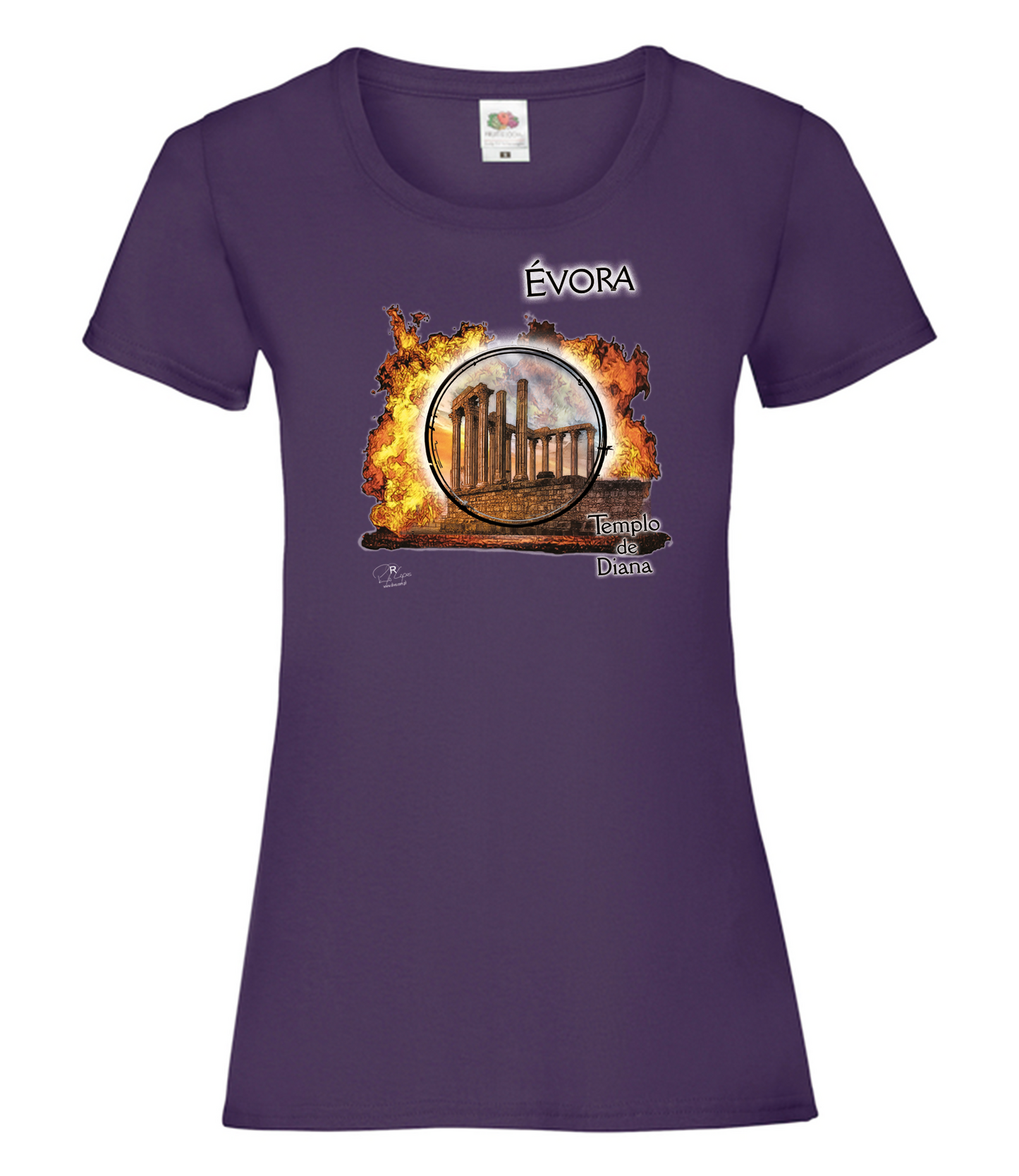 T-shirt Senhora Templo de Diana