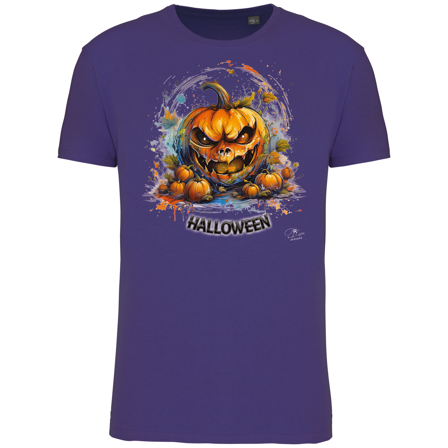 T-Shirt Algodão Biológico Abóbora