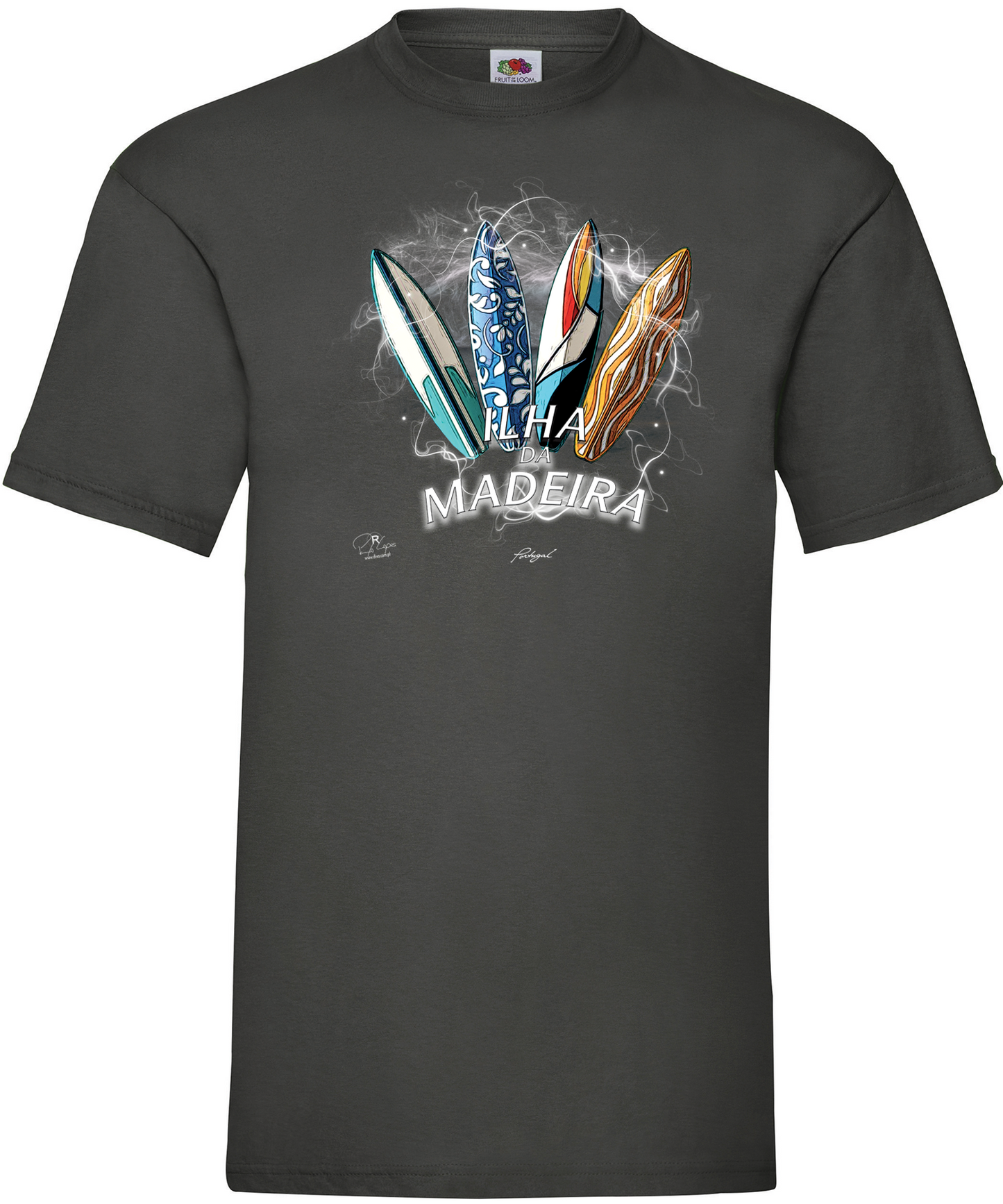 T-shirt Surfboards Ilha da Madeira