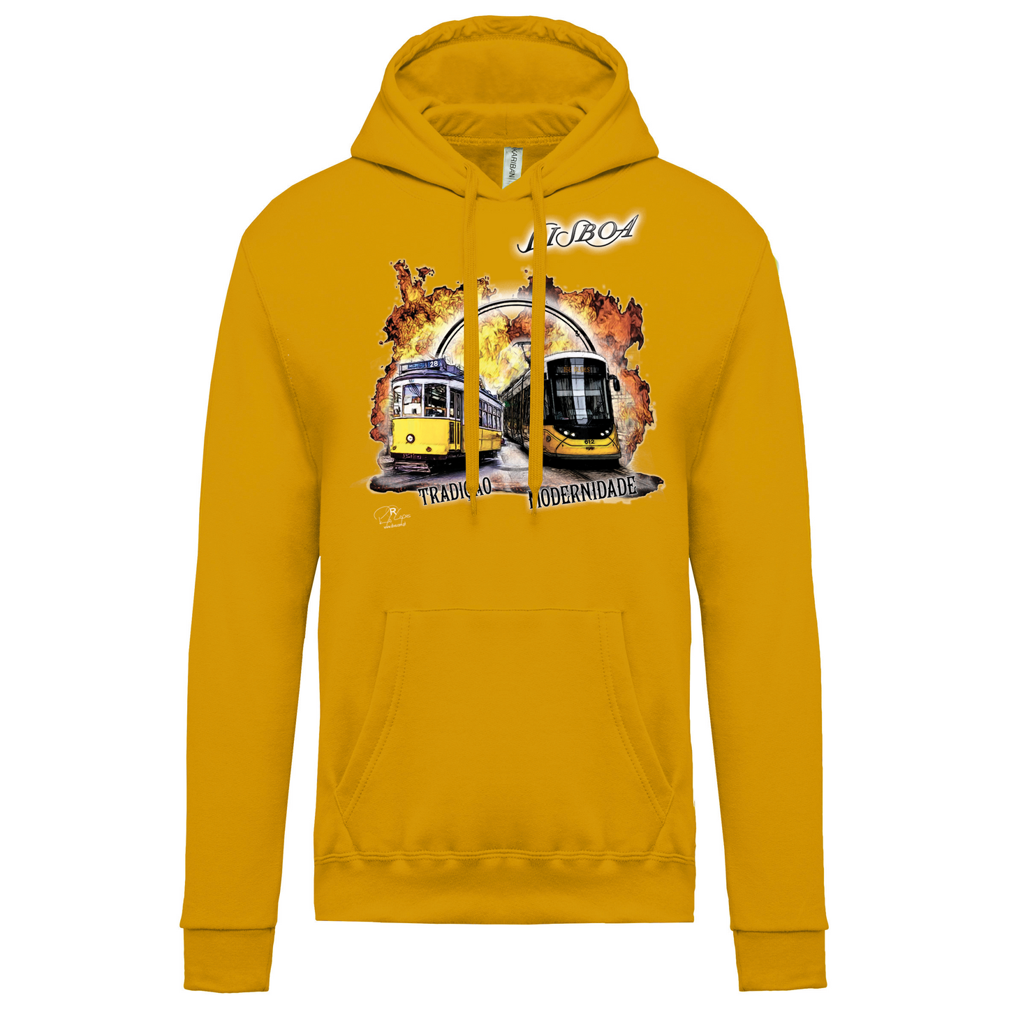 Sweatshirt Kariban com Capuz Tradição e Modernidade