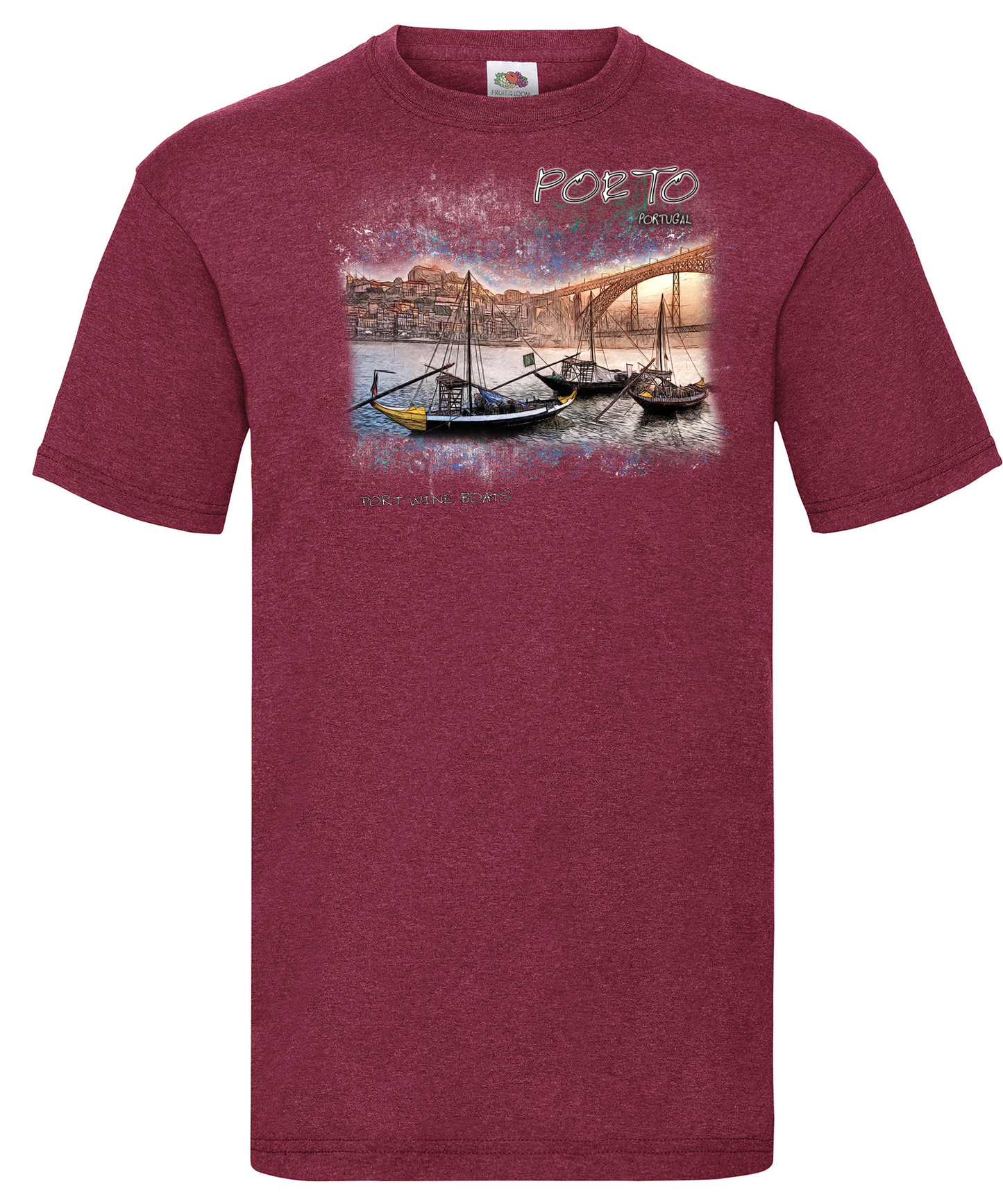 T-shirt Port Wine Boats