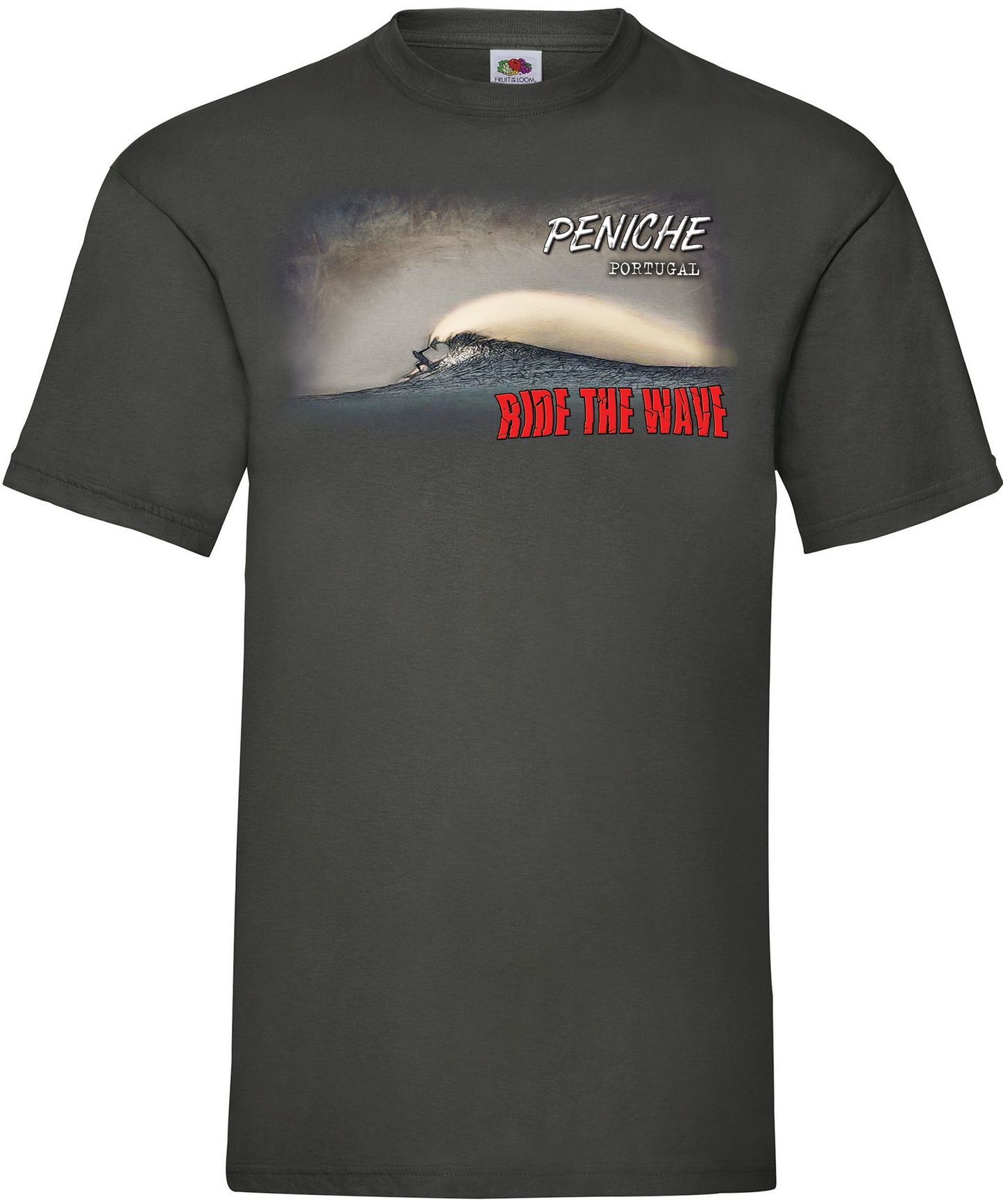 T-shirt Ride the Wave Peniche