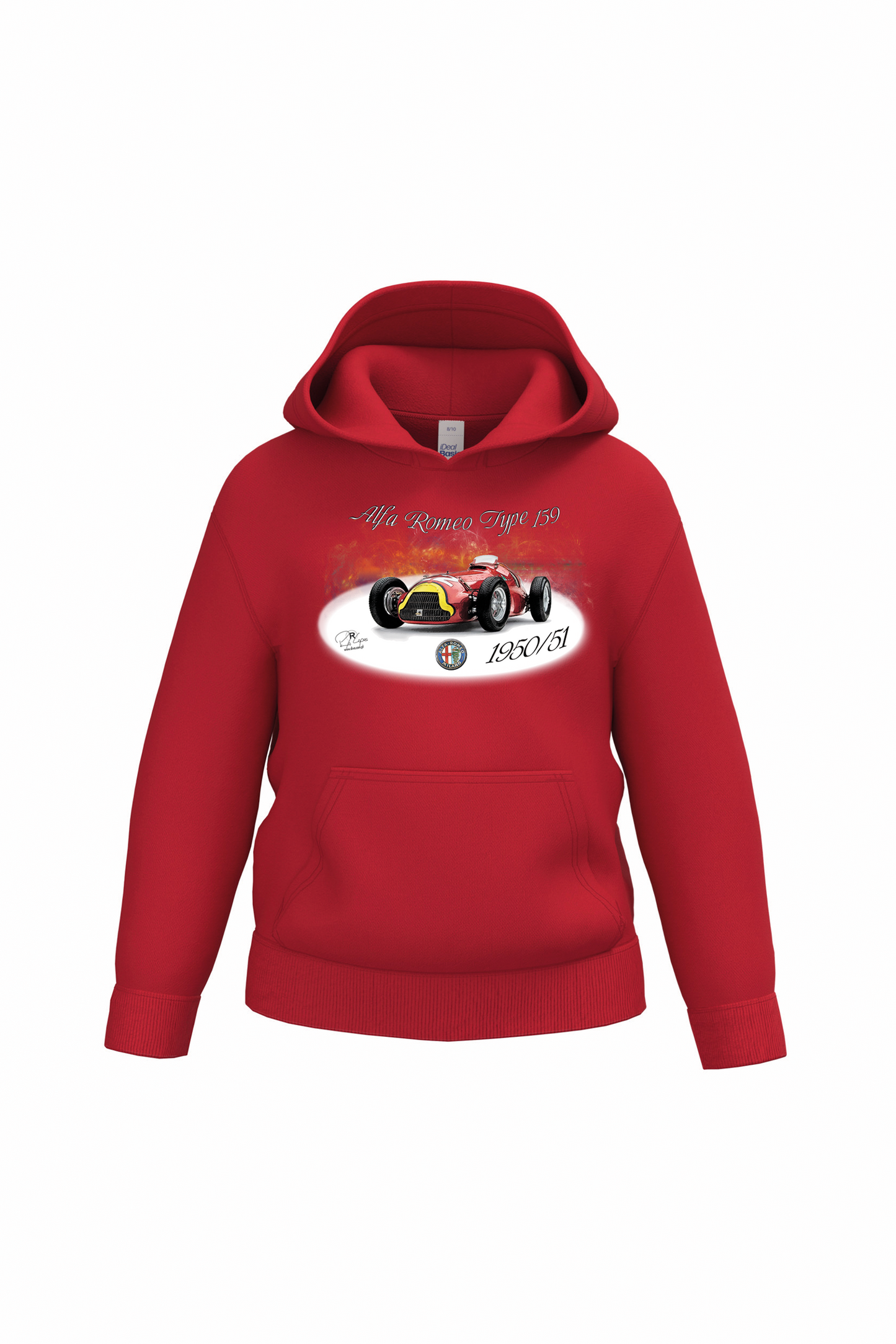 Sweatshirt com capuz Ideal Kids Alfa Romeo type 139