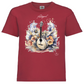 T-shirt Fruit of the Loom Kids Guitarra Portuguesa
