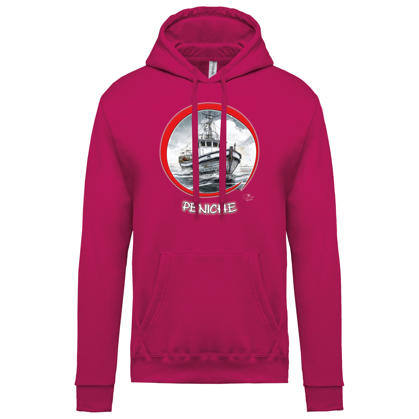 Sweatshirt Kariban com Capuz Traineira Peniche