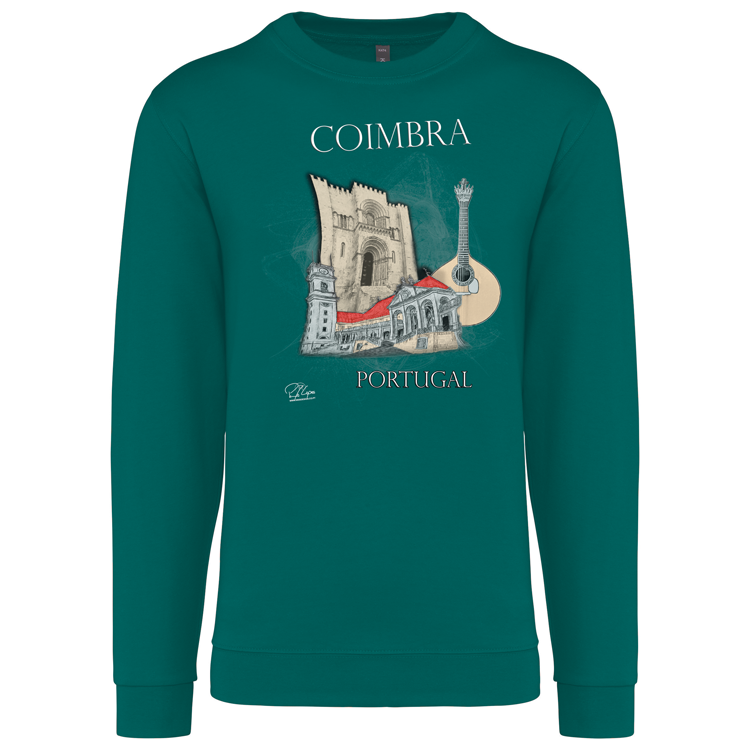 Sweatshirt Kariban sem Capuz Sé de Coimbra
