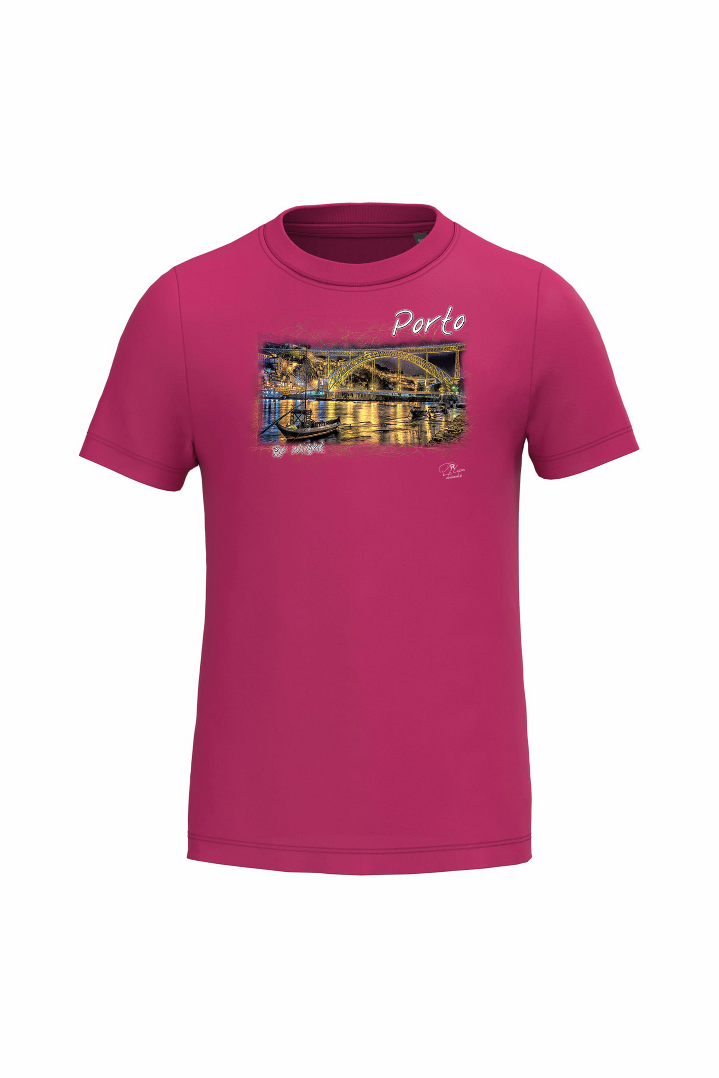 T-shirt de Criança Kariban Porto By Night