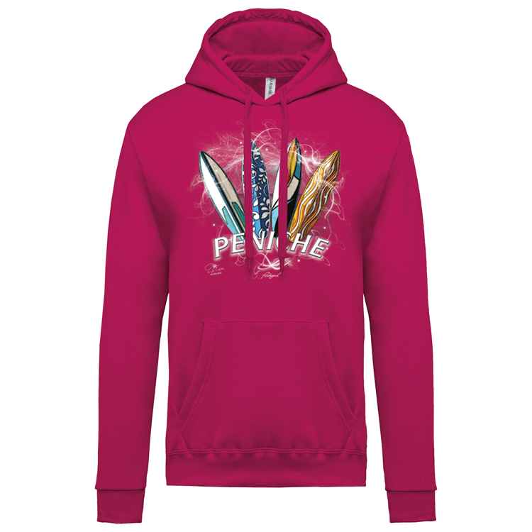 Sweatshirt Kariban com Capuz Surfboards Peniche
