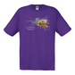 T-shirt Fruit of the Loom, Original 145g, Carmo
