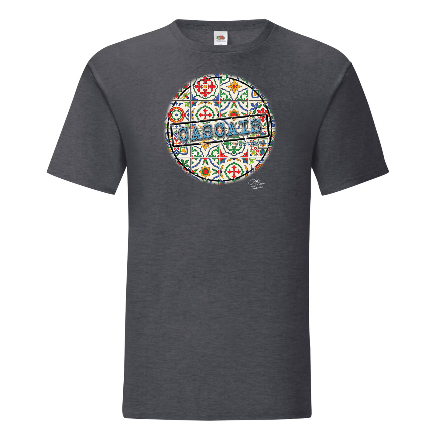 T-shirt Fruit of the Loom, Iconic, 150g, Pin Cascais