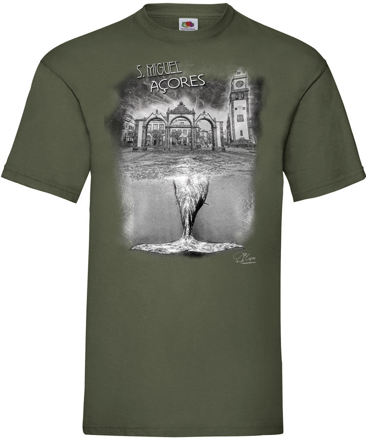 T-shirt Cachalote S. Miguel