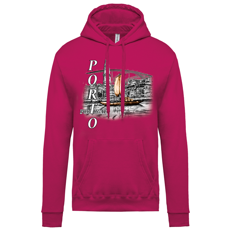Sweatshirt Kariban com Capuz Ribeira