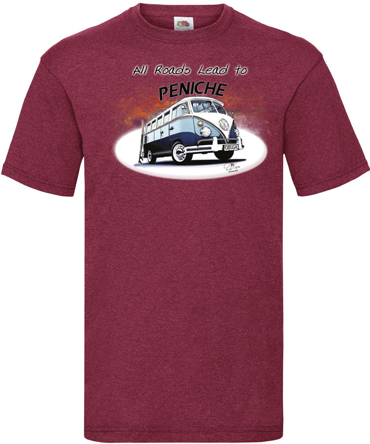 T-shirt All Roads Lead to Peniche
