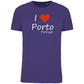 T-Shirt Algodão Biológico I Love Porto