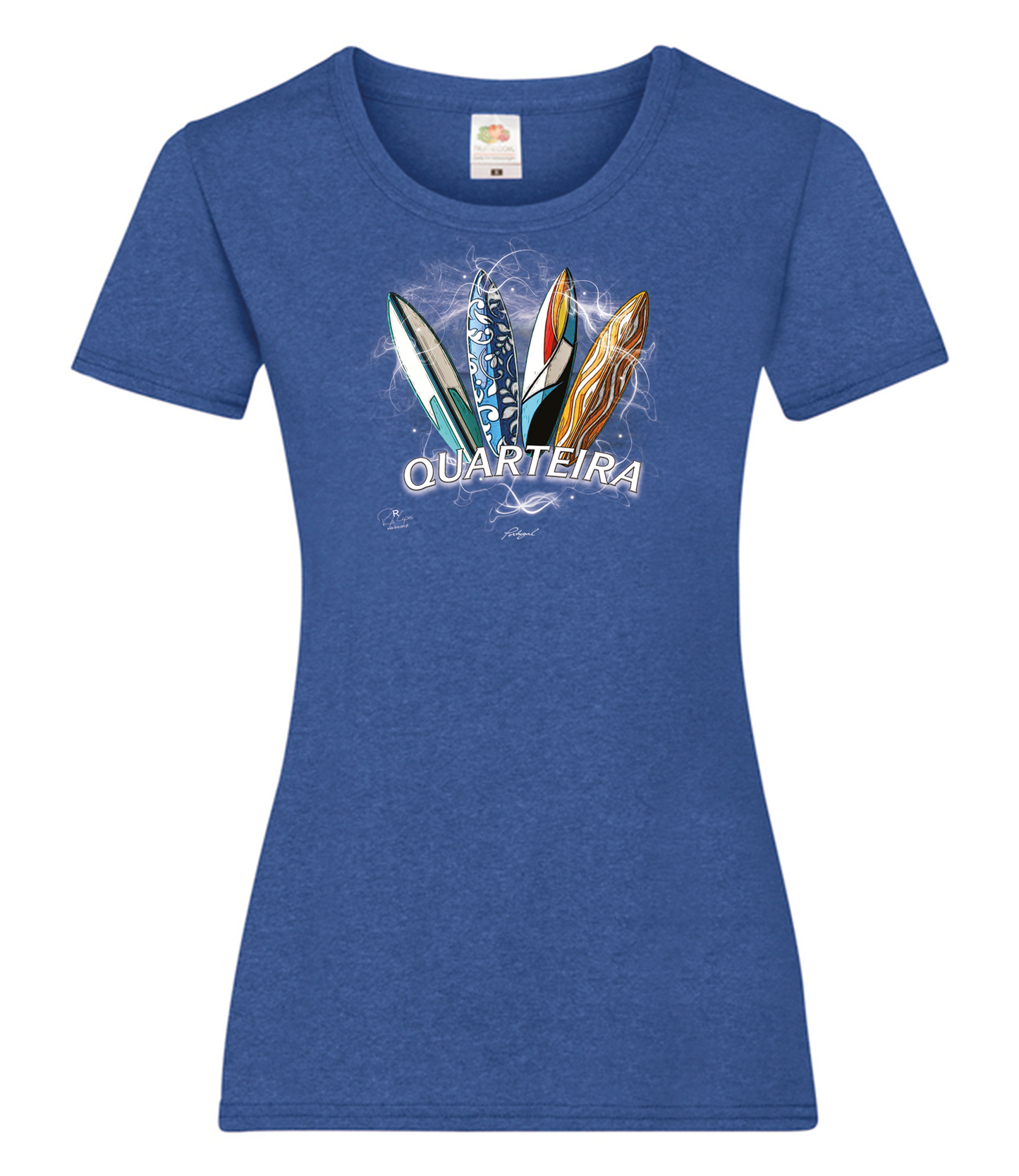 T-shirt Senhora Surfboards Quarteira