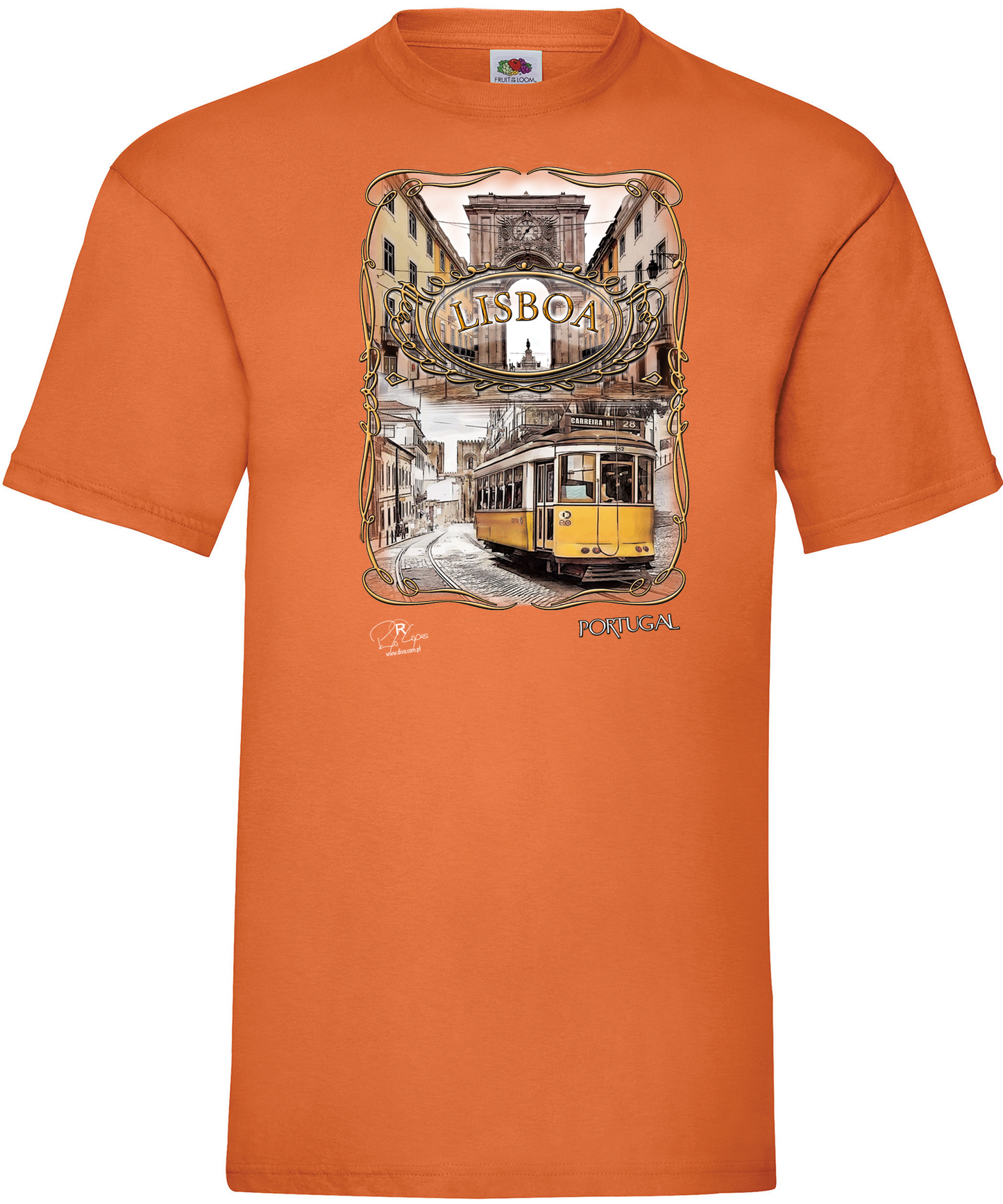 T-shirt Gold