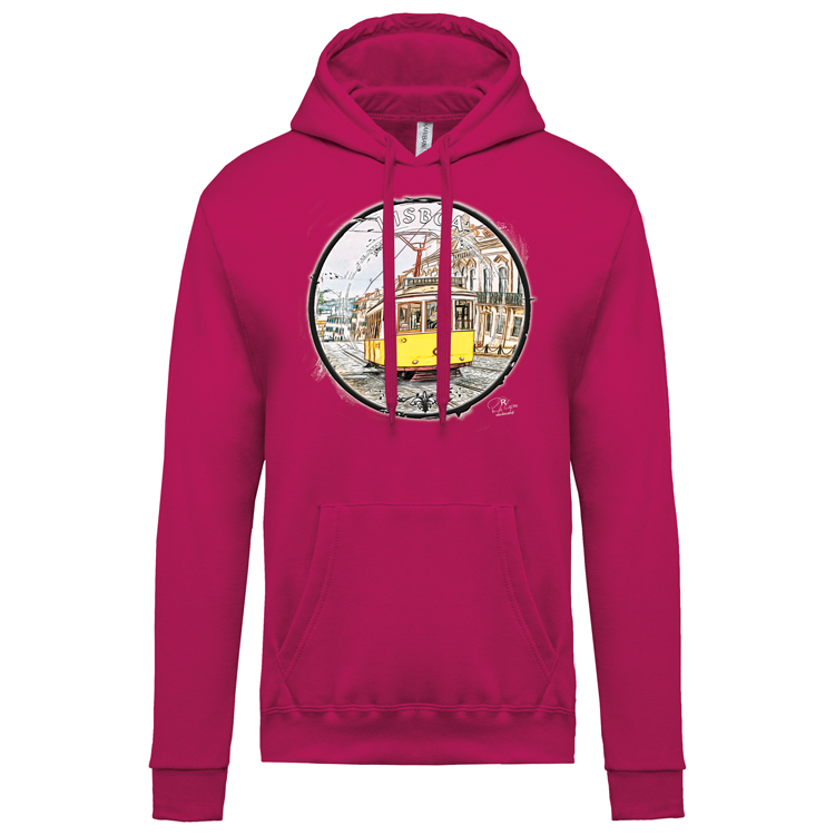 Sweatshirt Kariban com Capuz Calçada do Combro