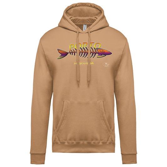 Sweatshirt Kariban com Capuz Espinha Porto