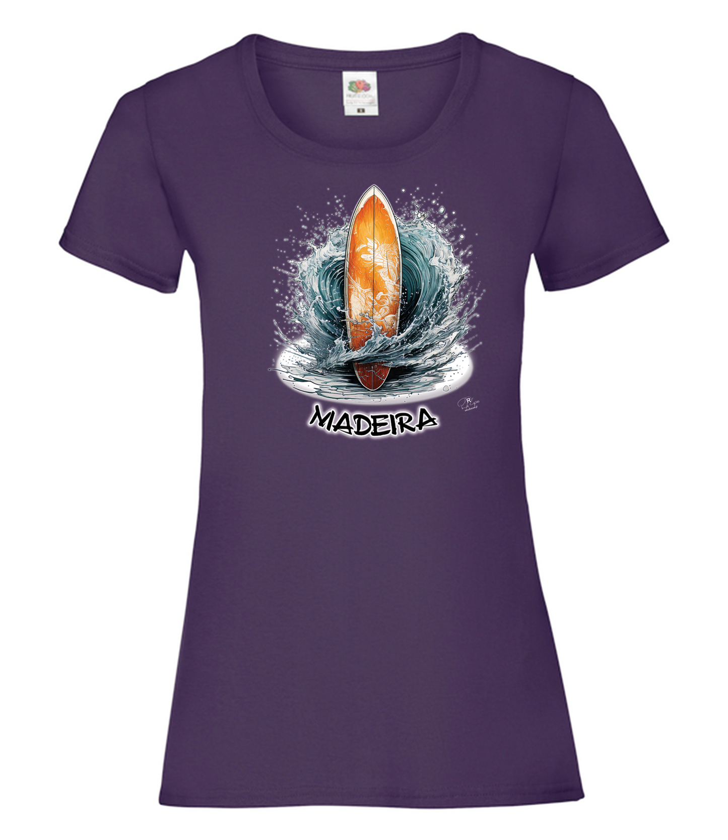 T-shirt Senhora Prancha Madeira