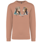 Sweatshirt Kariban sem Capuz King and Queen Óbidos
