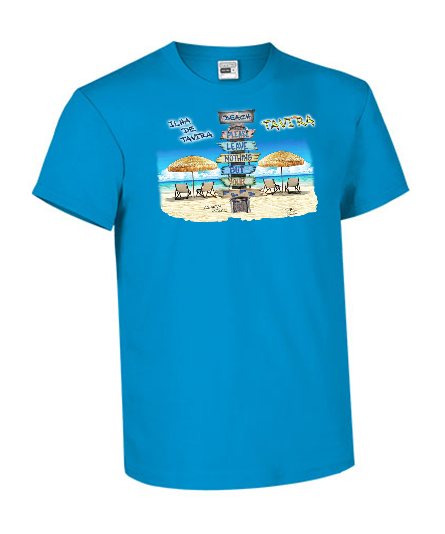 T-shirt Kids Pegadas Tavira