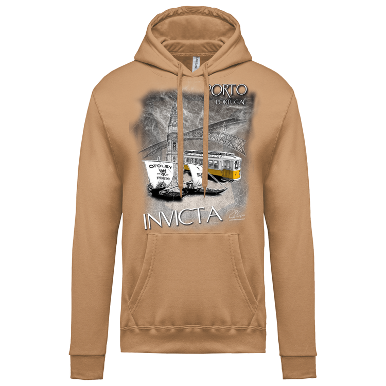 Sweatshirt Kariban com Capuz Invicta