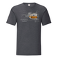 T-shirt Fruit of the Loom, Iconic, 150g, Carmo